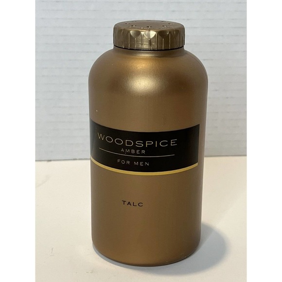 Marks & Spencer Woodspice Original Amber Talc Powder 85% Full - Picture 2 of 4